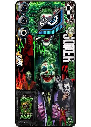 Чехол силиконовый бампер для zte nubia neo 3 gt 5g с рисунком joker джокер харли квинн