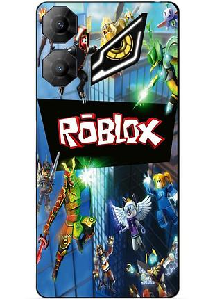 Силіконовий чохол бампер для zte nubia neo 3 5g з картинкою roblox роблокс