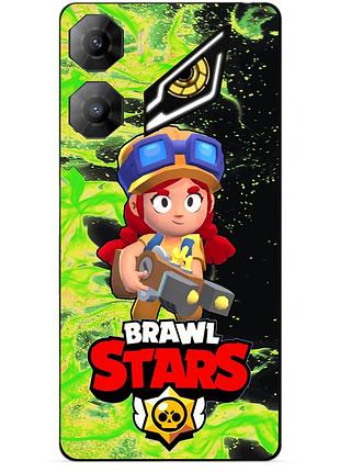 Силіконовий бампер чохол для zte nubia neo 3 5g з героєм бравл джессі brawl