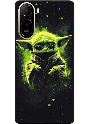 Силиконовый чехол для xiaomi poco c81 pro mandalorian grogu йода