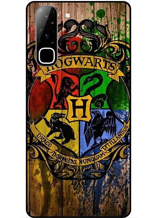 Чехол силиконовый бампер для infinix hot 70 (x6895) с рисунком hogwarts хогвартс гарри поттер harry potter