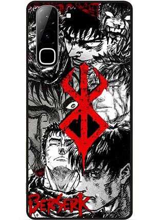 Силіконовий бампер чохол для infinix hot 70 (x6895) berserk берсерк манга