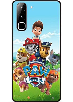 Силіконовий чохол для infinix hot 70 (x6895) з малюнком щенячий патруль paw patrol