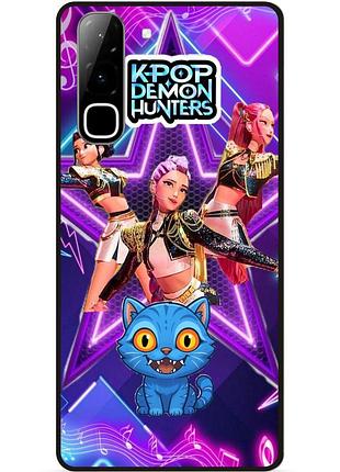 Силиконовый чехол для infinix hot 70 (x6895) k-pop demon hunters