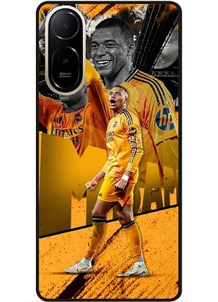 Силіконовий чохол бампер для xiaomi poco c81 pro з малюнком mbappe real мбаппе
