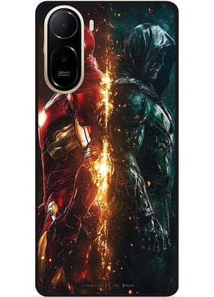 Силиконовый чехол для xiaomi poco c81 pro с рисунком doomsday доктор дум avengers