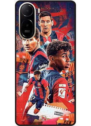 Чехол силиконовый бампер для xiaomi poco c81 pro с рисунком ламин ямаль lamine yamal messi