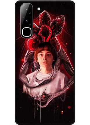 Силіконовий чохол бампер для infinix hot 70 (x6895) з малюнком дивні дива дивні справи