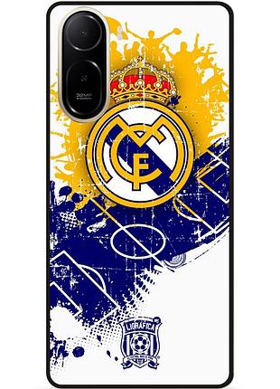 Силіконовий чохол бампер для xiaomi poco c81 pro з малюнком реал мадрид real madrid