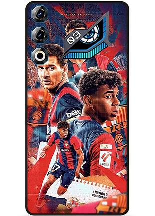 Силіконовий чохол бампер для zte nubia neo 3 gt 5g з малюнком ламин ямаль lamine yamal messi