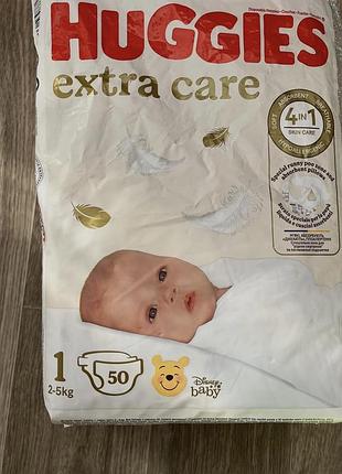 Подгузники huggies extra care