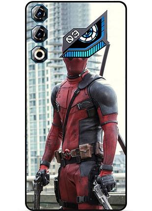 Силіконовий бампер чохол для zte nubia neo 3 gt 5g з малюнком deadpool дедпул