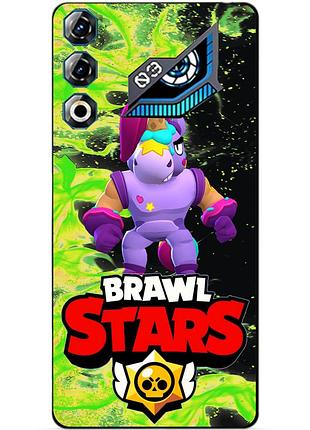 Чехол силиконовый бампер для zte nubia neo 3 gt 5g с героем бравл берри brawl