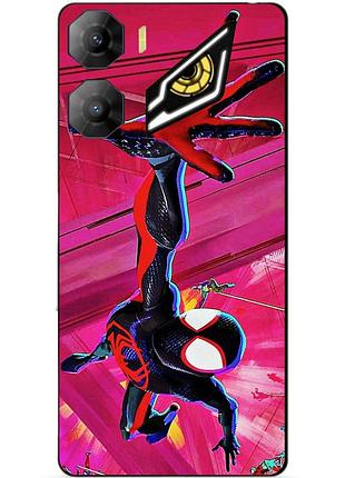 Силіконовий чохол бампер для zte nubia neo 3 5g з малюнком spider man людина-павук