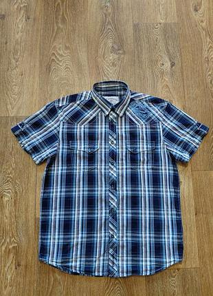 Чоловіча сорочка з коротким рукавом. " ben sherman ".