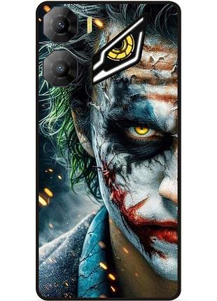 Силіконовий чохол бампер для zte nubia neo 3 5g з малюнком джокер харли квин joker