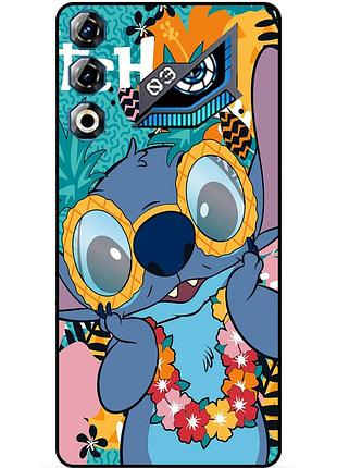Силіконовий бампер чохол для zte nubia neo 3 gt 5g з малюнком стіч stitch