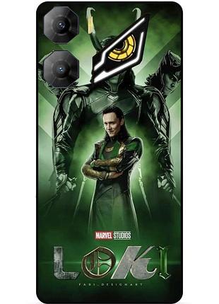 Чехол силиконовый бампер для zte nubia neo 3 5g с рисунком loki marvel
