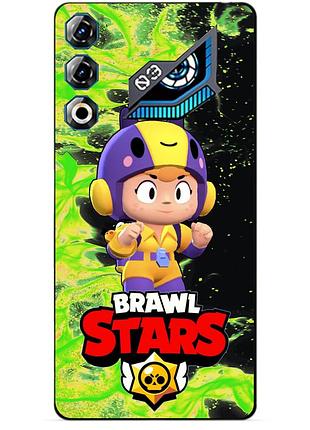 Силіконовий бампер чохол для zte nubia neo 3 gt 5g з героєм бравл беа brawl