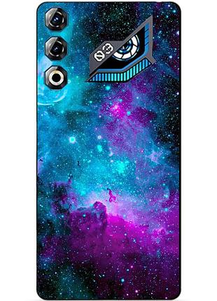 Чехол силиконовый бампер для zte nubia neo 3 gt 5g с рисунком галактика космос