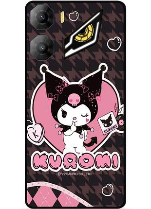 Силиконовый чехол бампер для zte nubia neo 3 5g с картинкой куроми kuromi