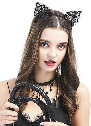 Обруч с кошачьими ушками babydoll