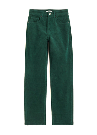 1+1=3! вельветовая зеленые брюки divided by h&amp;m