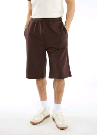 Спортивные шорты карго baggy fsbn new yorker 05.03.010.0293 темно-коричневый р. s-м