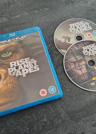 Диск rise of the planet of the apes (blu ray)