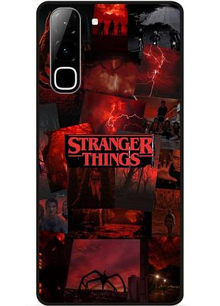 Силіконовий чохол для infinix hot 70 (x6895) з картинкою stranger things дивні дива