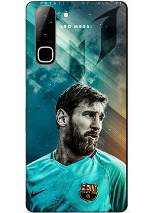 Силіконовий чохол бампер для infinix hot 70 (x6895) з малюнком leo messi мессі
