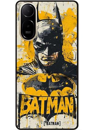 Чехол силиконовый бампер для xiaomi poco c81 pro с рисунком batman dc бэтмен