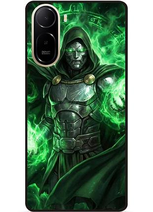 Силиконовый чехол бампер для xiaomi poco c81 pro с картинкой doomsday доктор дум avengers