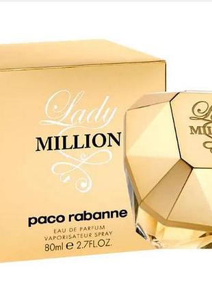 Аромат женский paco rabanne lady million