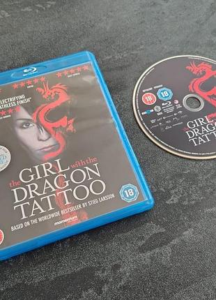 Диск the girl with the dragon tattoo (blu ray)