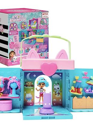 Ігровий набір gabby’s dollhouse гардеробна з лялькою габбі та аксесуарами