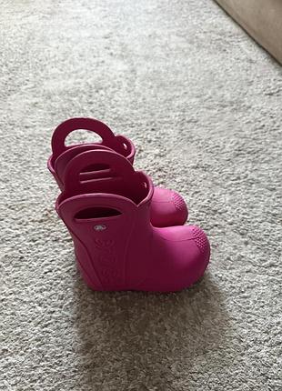 Гумові чоботи crocs