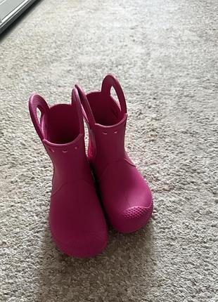 Гумові чоботи crocs 2