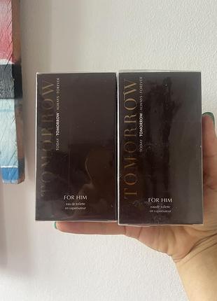 Чоловіча туалетна вода тумороу, avon  edt today tomorrow always, tta tomorrow for him