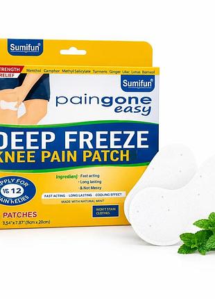 Охолоджувальний пластир для колін royal prestige paingone easy deep freeze 6 шт