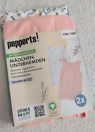 Майка для дівчинки pepperts набір 2 шт. 158/164