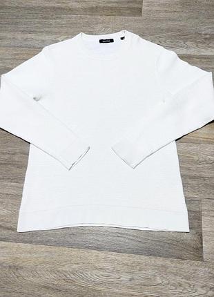 Чоловічий білий светр jack &amp; jones, розмір m-l.