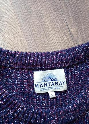 Брендова кофта реглан mantaray. 6