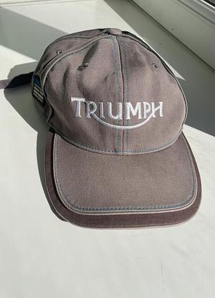 Вінтажна кепка бейсболка triumph motorcycles