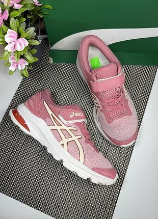 Оригинальные кроссовки на липучке asics