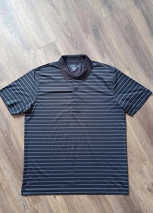 Брендовая футболка поло greg norman.