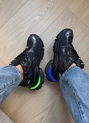 Balenciaga runner black led 2