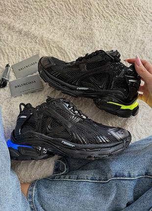 Balenciaga runner black led 6