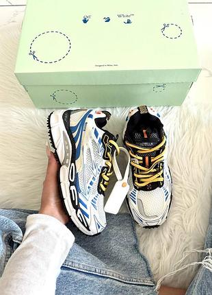 Off-white be right back white blue 3