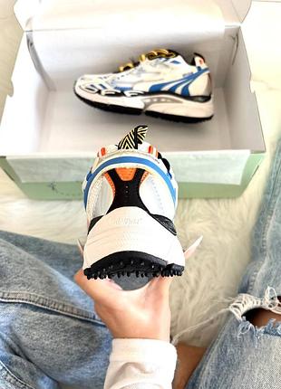 Off-white be right back white blue 7